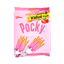 Glico Pocky Strawberry Flavour Biscuit Sticks Family Pack 168g