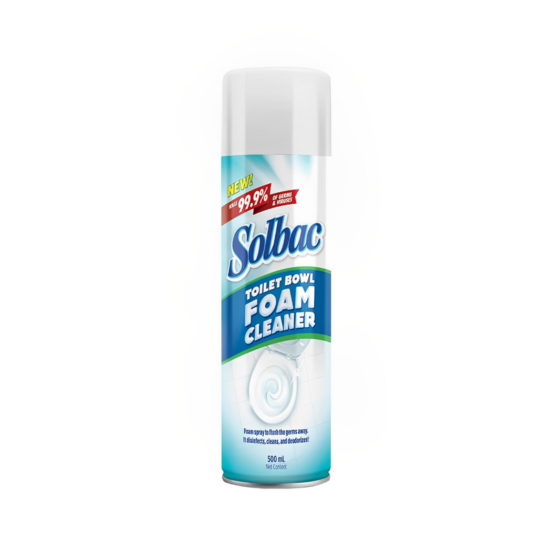 Solbac Toilet Bowl Foam Cleaner 500ml