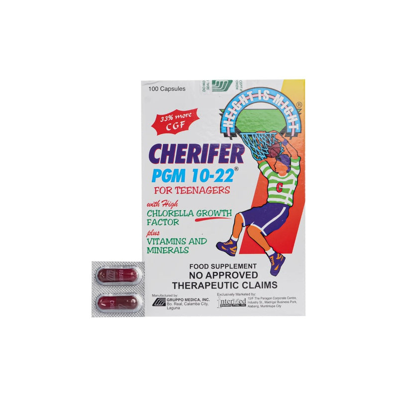 Cherifer PGM 10-22 High Chlorella Growth Factor Capsule