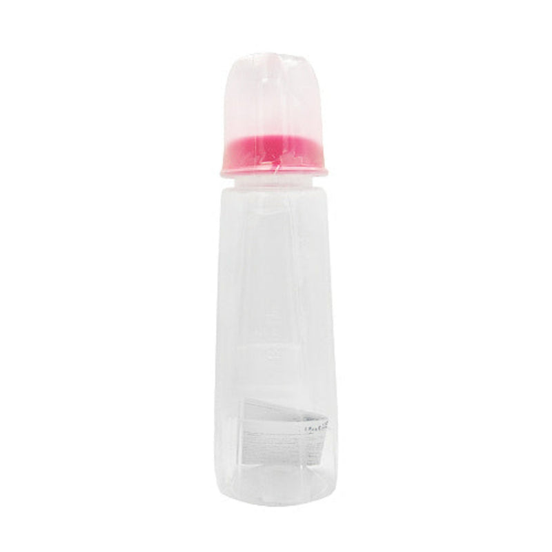 Babyflo Feeding Bottle Hexagonal Pink 240ml (8oz)