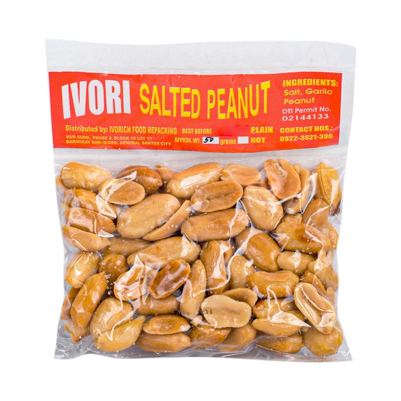 Ivori Peanut Salted Skinless 50g