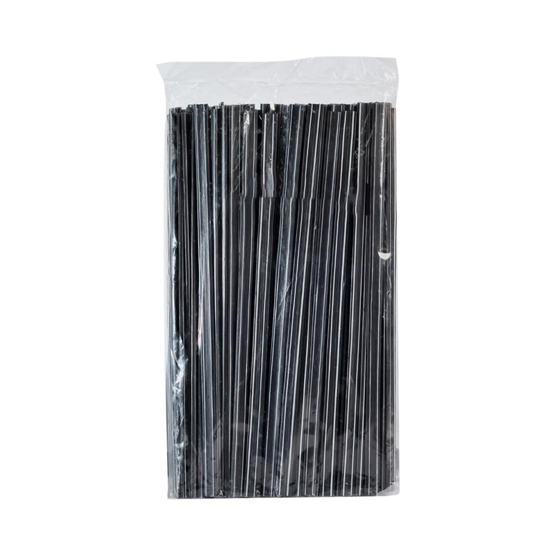 Happy Lea's Plastic Coffee Stirrer Black Striped 100g