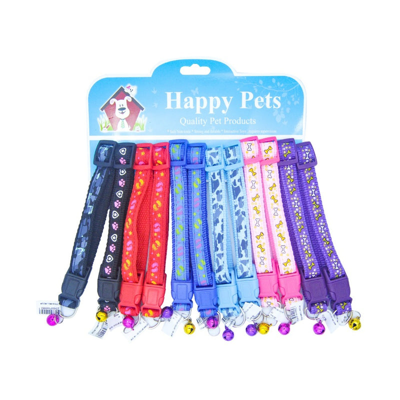 WOF M6-26 Collar Assorted Design With Bell Medium