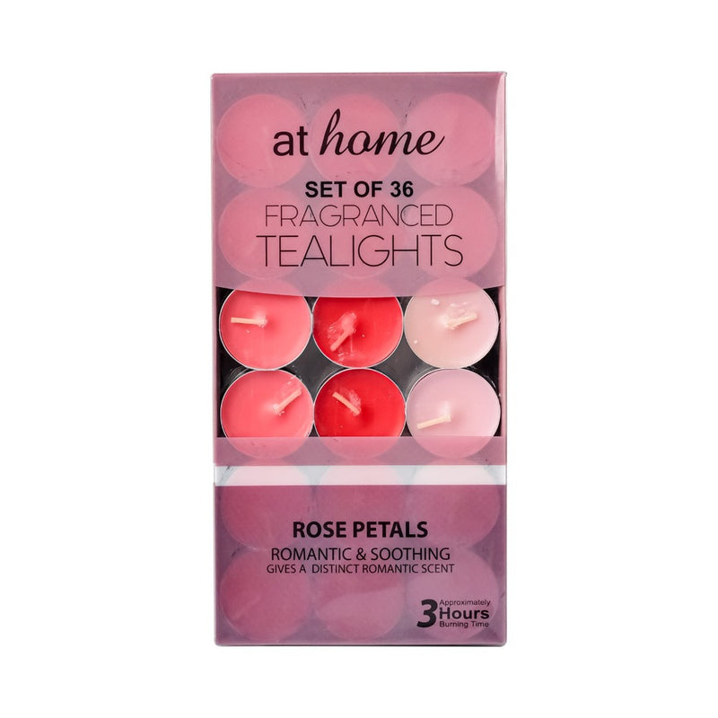 At Home Essential Tealight Scented Candle 36's