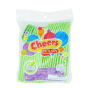 Cheers Starch Based Cutlery Spoon And Fork Green 24's