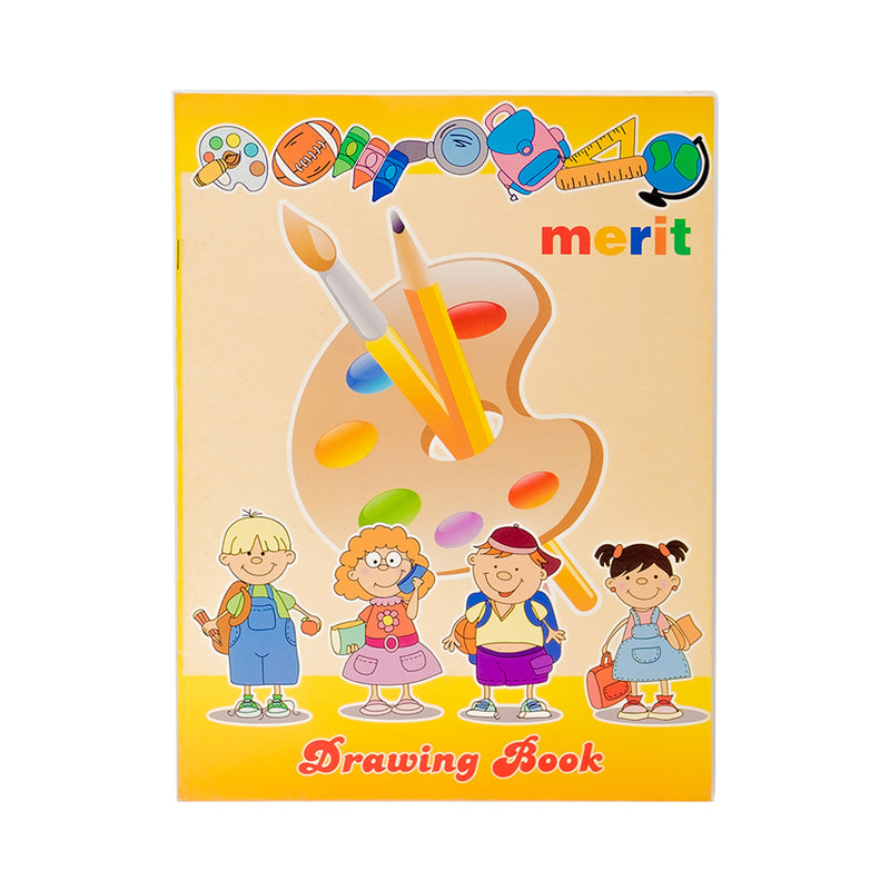 Merit Drawing Book 9x12 20Lvs