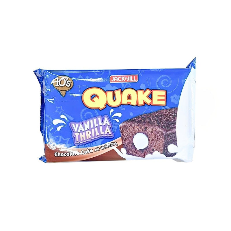 Quake Choco Jack 'n Jill Quake Bars Vanilla 10's