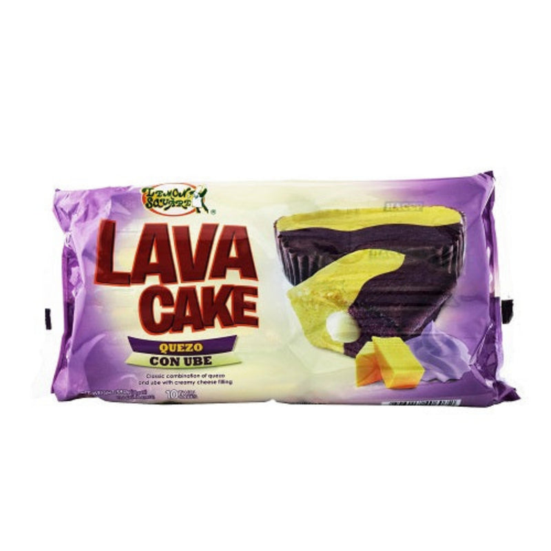 Lemon Square Lava Twin Cake Quezo Con Ube 38g x 10's