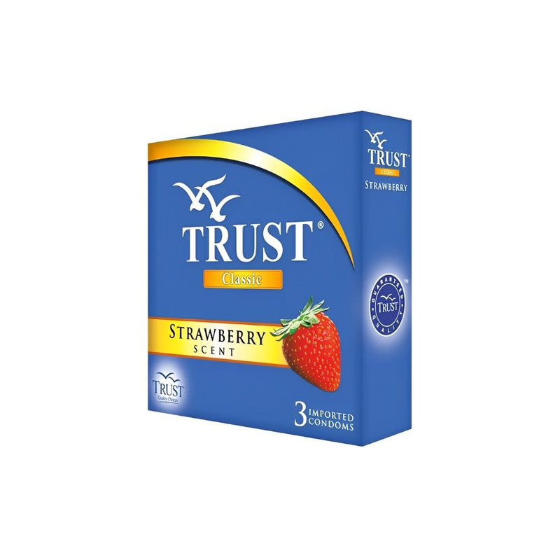Trust Classic Condom Strawberry 3's