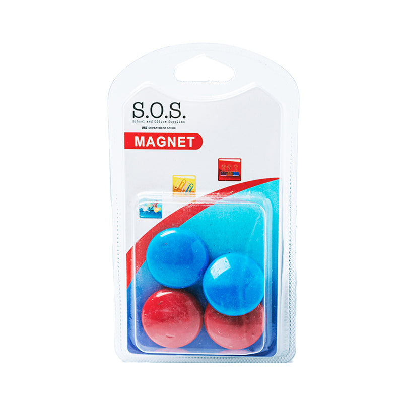 Colored Magnet 30mm 4's