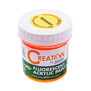 Creation Fluorescent Paint Orange 100ml