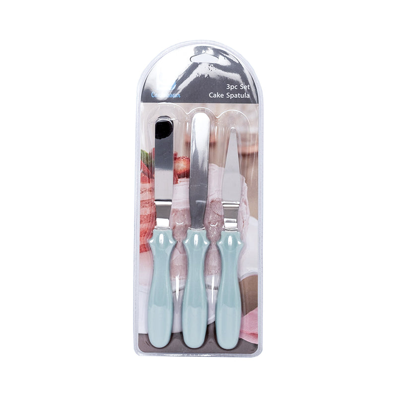 Eurochef Stainless Steel Cake Spatula 3's