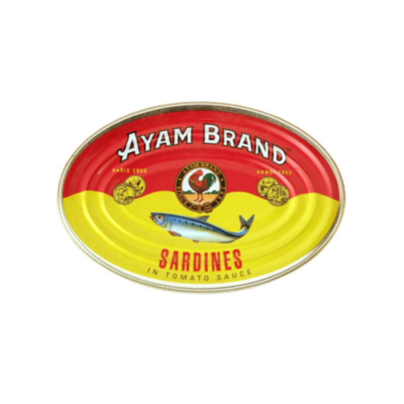 Ayam Brand Sardines In Tomato Sauce Oval Small 215g