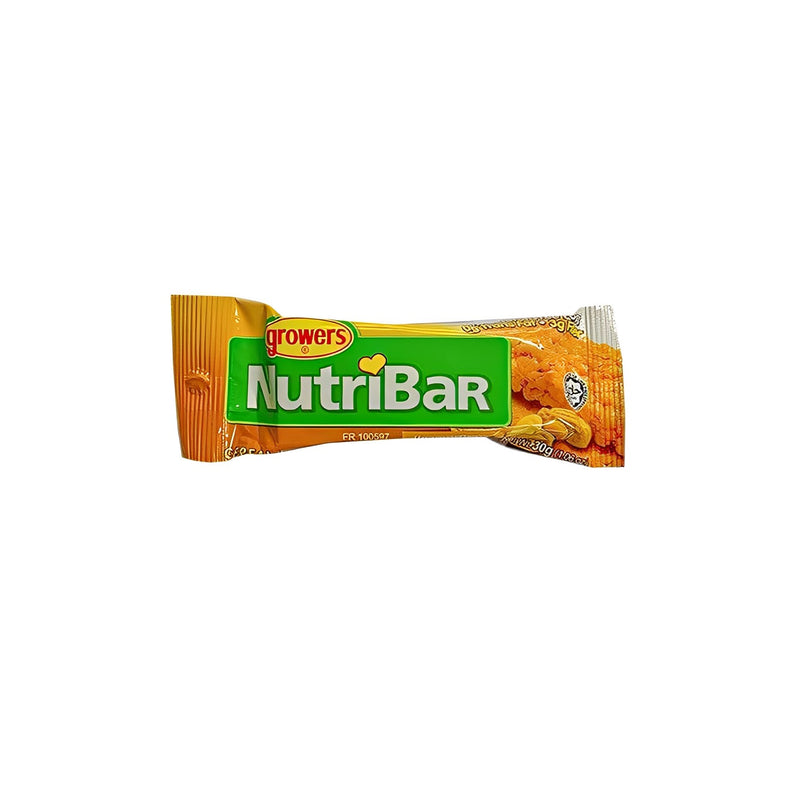 Growers NutriBar Peanut Butter Cereal Bar 30g