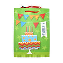 2A School And Office Supplies Small / Green 2A Coated Paper Bag Birthday