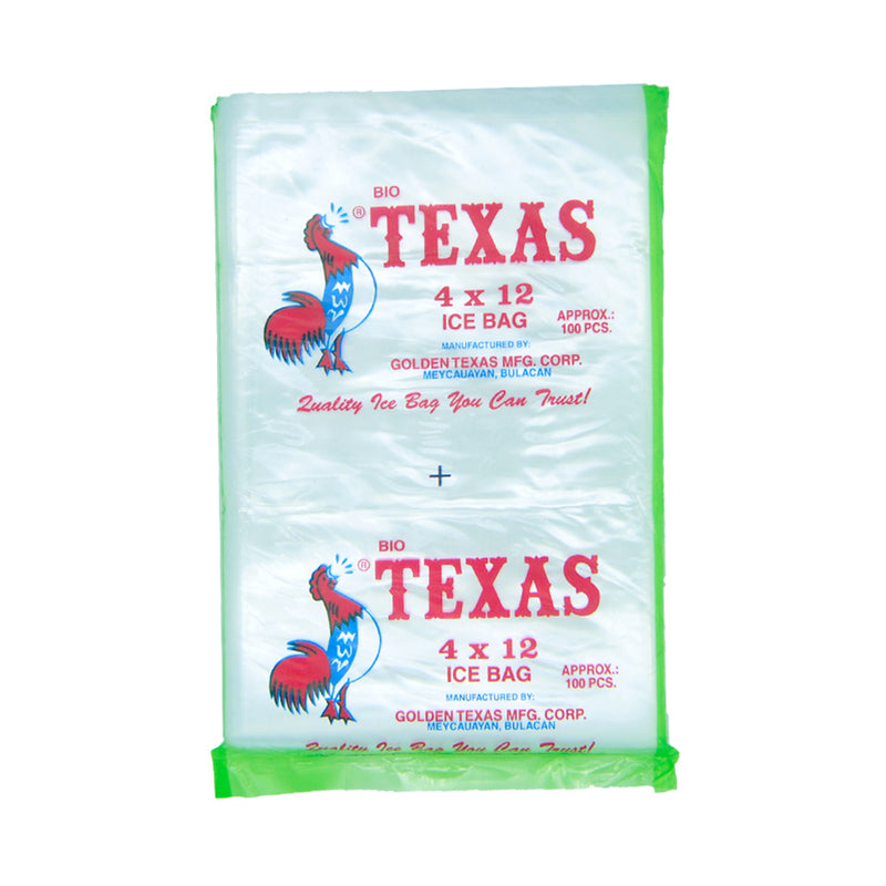 Texas Plastic Cellophane 4 x 12in 100's