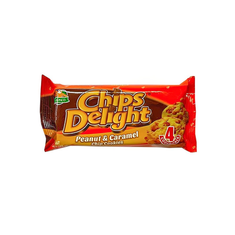 Chips Delight Peanut And Caramel Chip Cookies 40g
