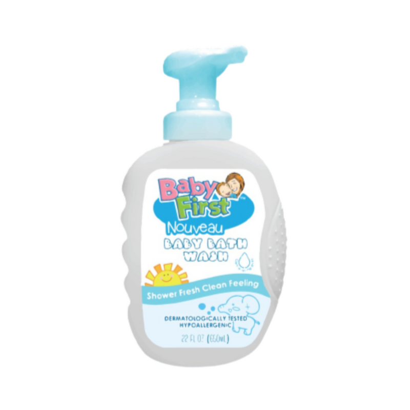 Baby First Nouveau Baby Bath Wash Milk Scent 650ml