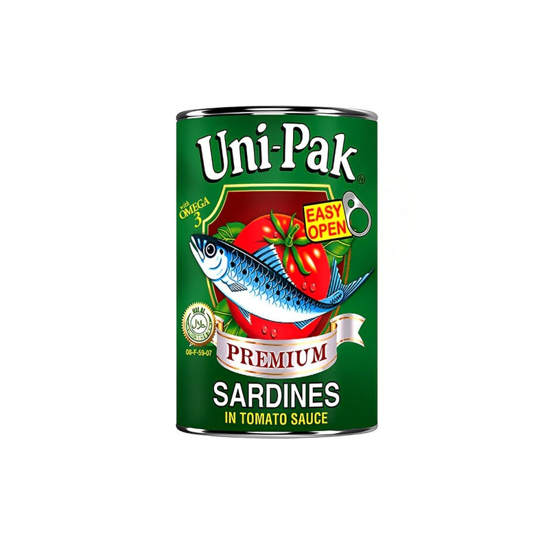 Uni-Pak Sardines In Tomato Sauce 155g