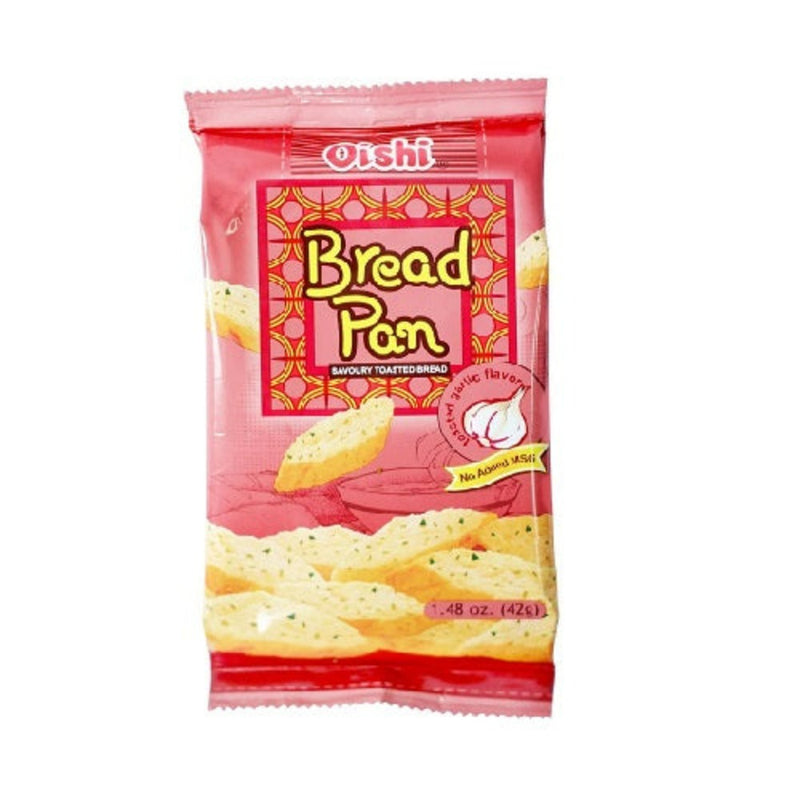 Oishi Bread Pan Toasted Garlic 42g