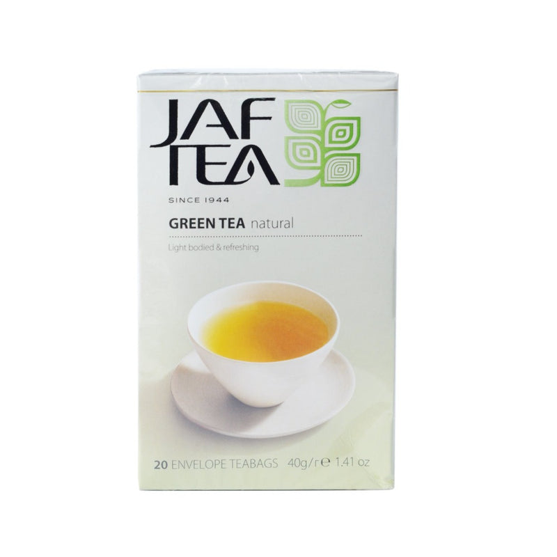 Jaf Tea Green Tea Natural 40g x 20 Tea Bags