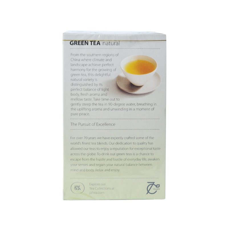Jaf Tea Green Tea Natural 40g x 20 Tea Bags