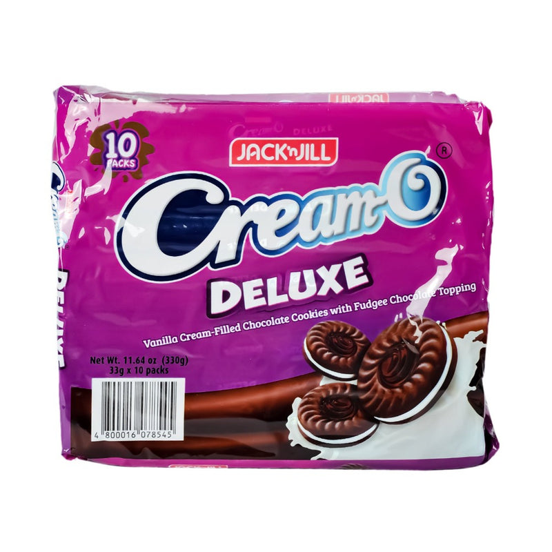Cream-O Deluxe Chocolate Cookies 33g x 10's