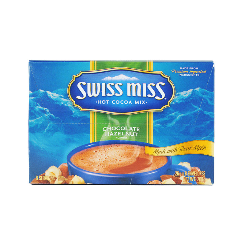 Swiss Miss Hot Cocoa Mix Chocolate Hazelnut 26g x 8's