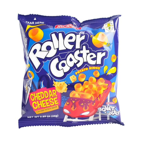 Jack n Jill Roller Coaster Potato Rings Cheddar Cheese 24g