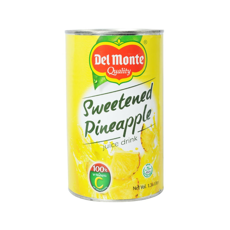 Del Monte Juice Drink Sweetened Pineapple 1.36L (46oz)