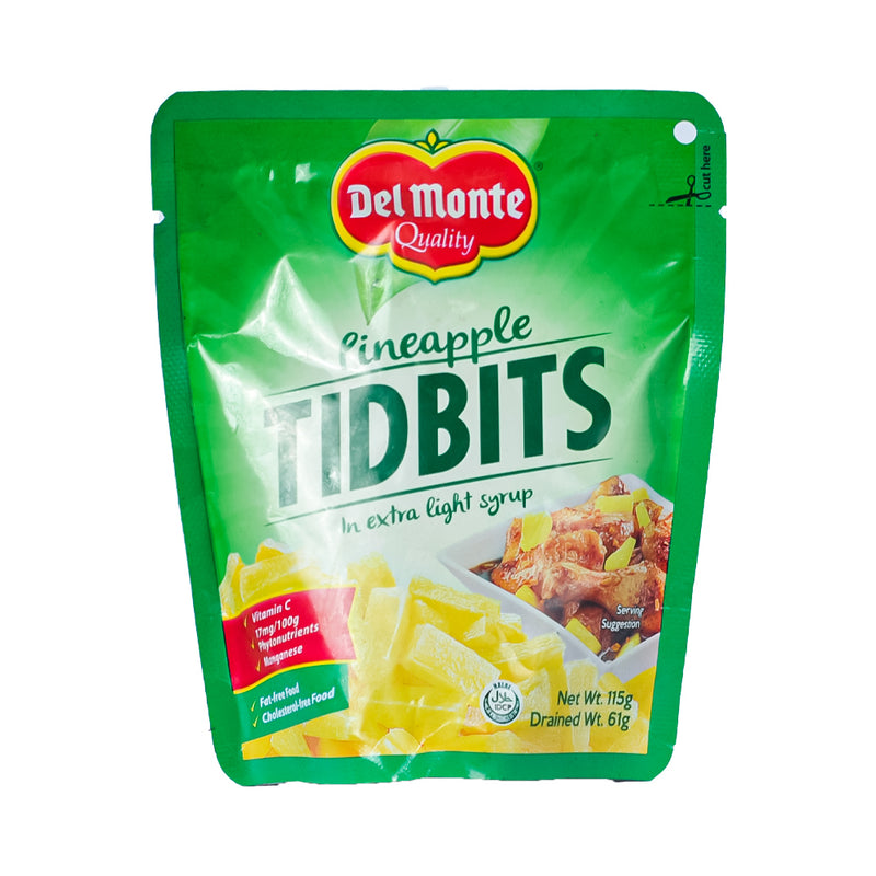 Tidbits Popcorn Del Monte Pineapple Tidbits Budget Pack SUP 115g