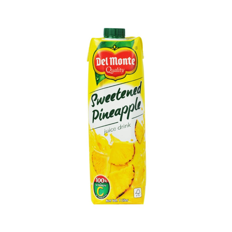 Del Monte Juice Drink Sweetened Pineapple  1L