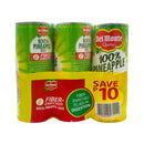 Del Monte 100% Pineapple Juice Fiber-Enriched 220ml x 6's