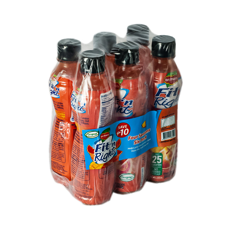 Del Monte Fit n' Right Juice Four Seasons 330ml x 6's