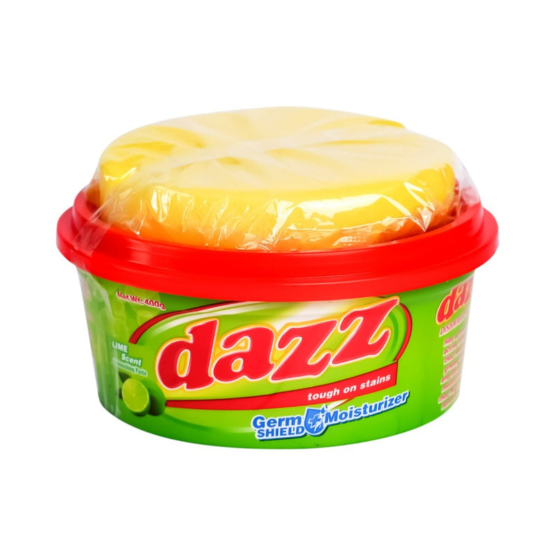 Dazz Dishwashing Paste Lime 400g