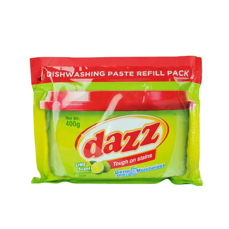 Dazz Dishwashing Paste Refill Lime 400g