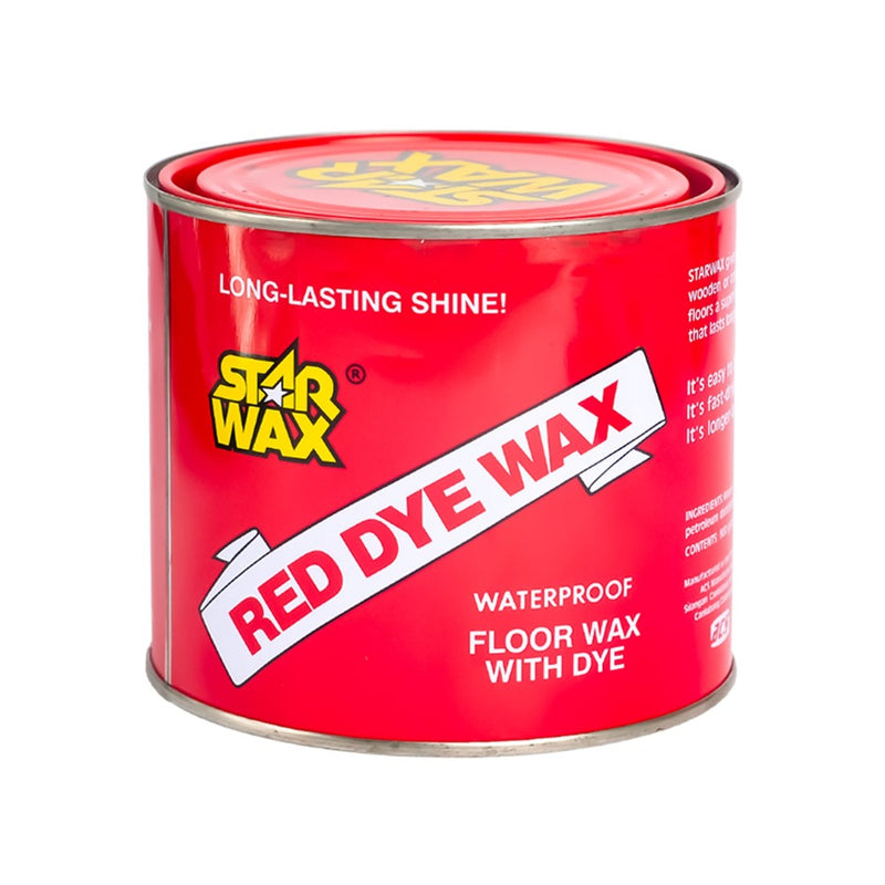 Starwax Red Dye Floor Wax 900g