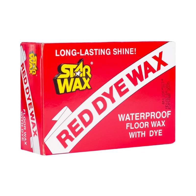 Starwax Red Dye Floor Wax 180g