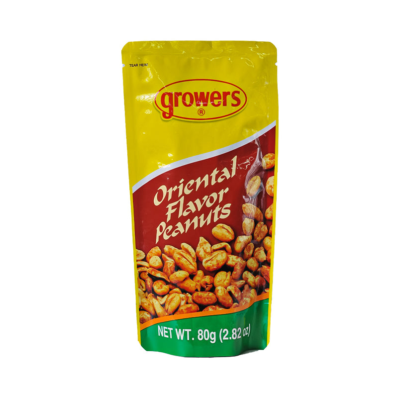 Growers Oriental Flavor Peanuts 80g