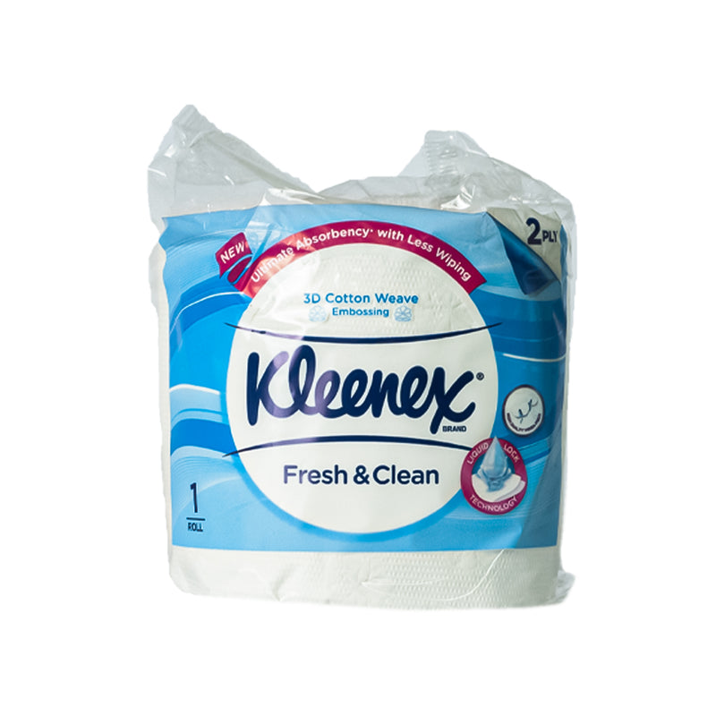 Kleenex Fresh And Clean 2Ply Bathroom Tissue 1's