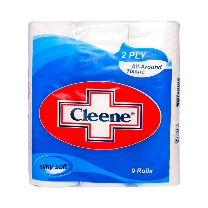 Cleene Silky Soft Tissue 2Ply 9's