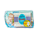 Babyflo Baby Wipes 80's With Free Gentle Buds 200 Tips