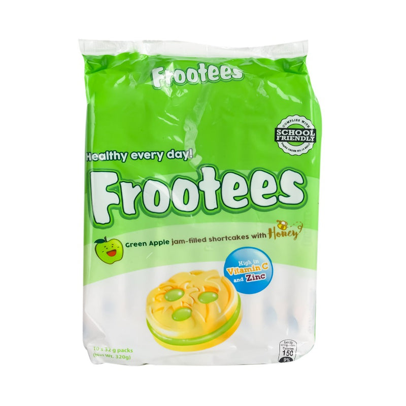 Frootees Green Apple Jam-Filled Shortcakes With Honey 10's