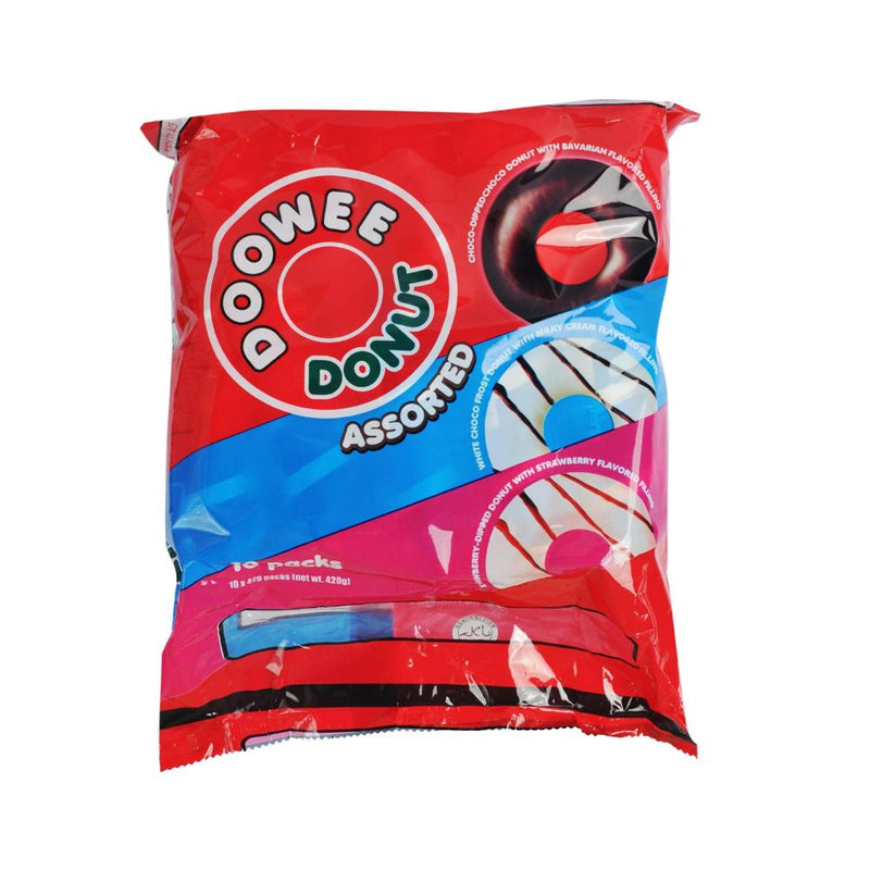 Doowee Donuts Assorted 40g x 10's