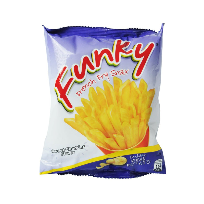 Funky French Fry Snax Sweet Cheddar 23g