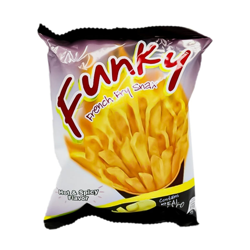 Funky French Fry Snax Hot And Spicy 23g