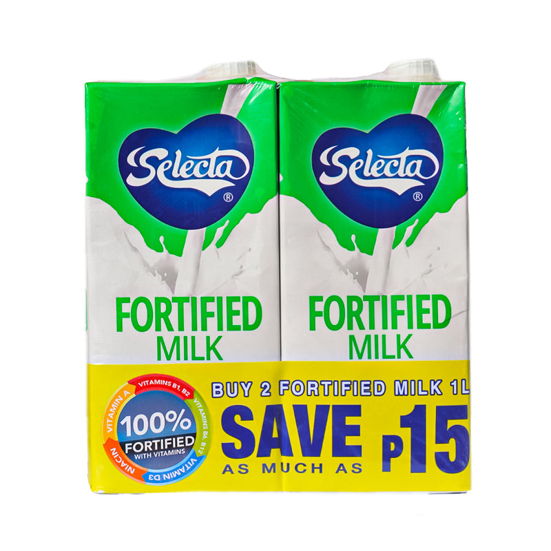Selecta Fortified Filled Milk 1L x 2's