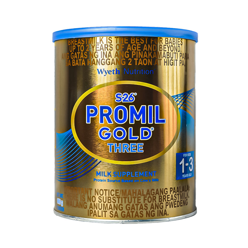 S-26 Promil Gold Three Milk Supplement 1-3yrs Old 900g