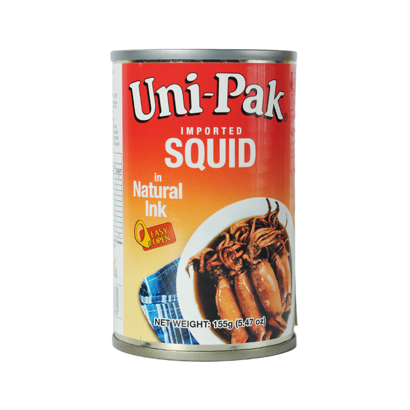 Uni-Pak Squid In Natural Ink 155g