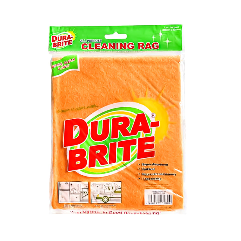 Dura-Brite All Purpose Cleaning Rag Orange